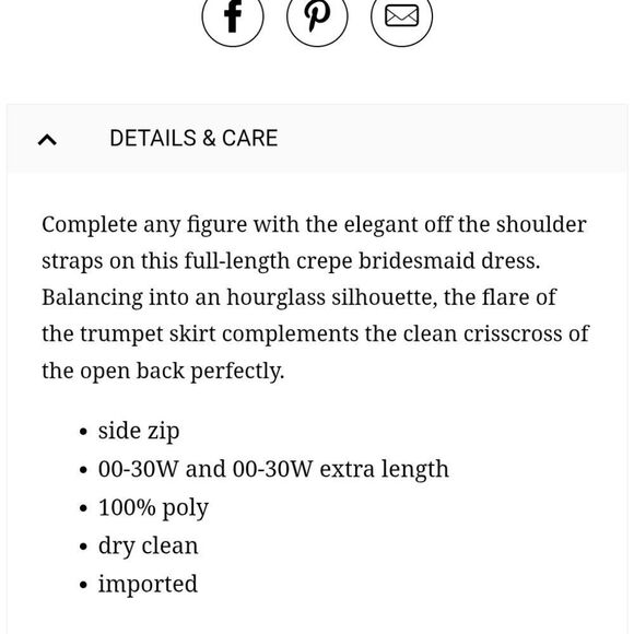 NWT Dessy Collection Off-the-Shoulder Criss Cross Back Trumpet Gown Green 4 - Picture 14 of 14